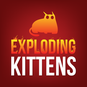 Capa jogo Exploding Kittens